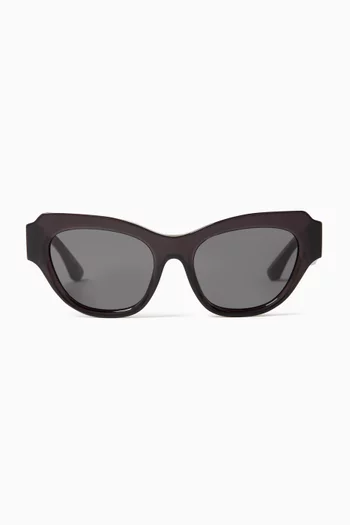 Cat-eye Sunglasses in Acetate