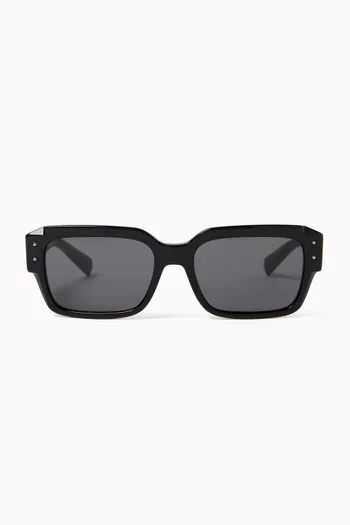 Square Sunglasses in Acetate