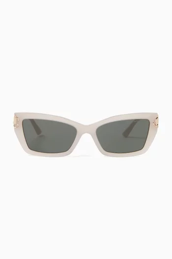 Cat-eye Sunglasses in Acetate