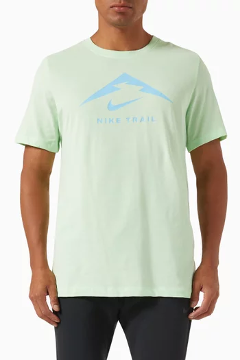 Dri-FIT Trail Running T-Shirt in Cotton-blend