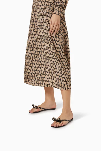 Valentino Garavani Rockstud Slides in PVC