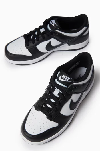 سنيكرز دانك أسفل الكاحل جلد