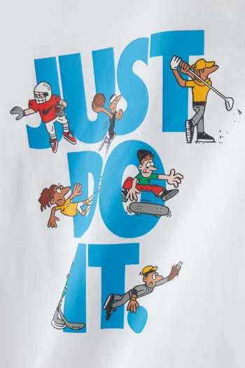 Graphic T-shirt in Cotton Jersey