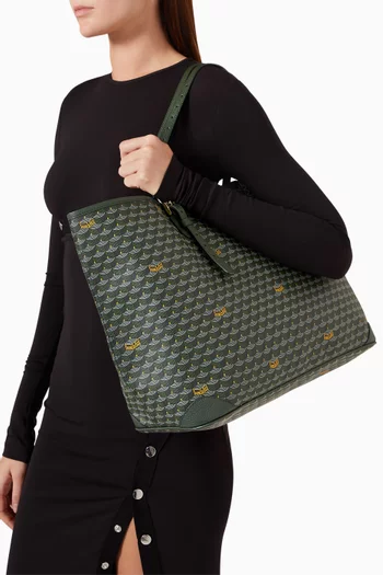 حقيبة يد ديلي باتل 41 قنب وجلد