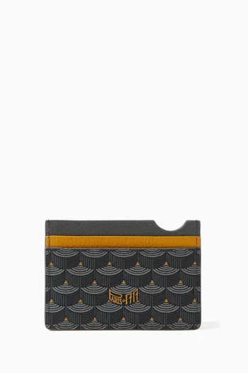 Etendard 4CC Card Holder in Scale Canvas