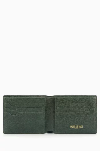 6CC Etendard Wallet in Canvas & Leather