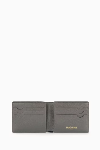 6CC Etendard Wallet in Canvas & Leather