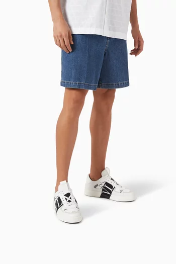 سنيكرز بشعار VL7N جلد فالنتينو غارافاني