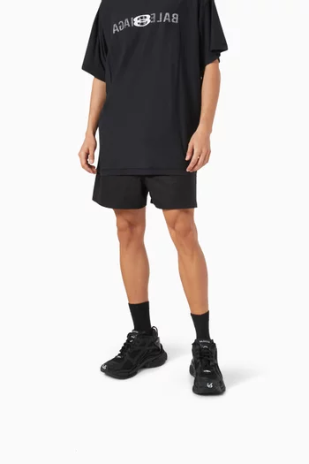 سنيكرز رانر جلد صناعي وقماش شبكي