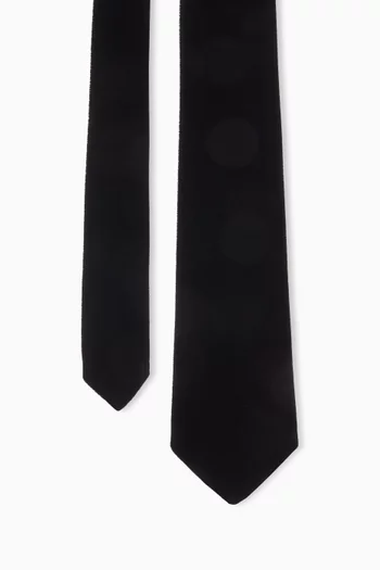 ربطة عنق جاكار مخملي