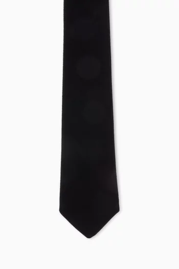 ربطة عنق جاكار مخملي