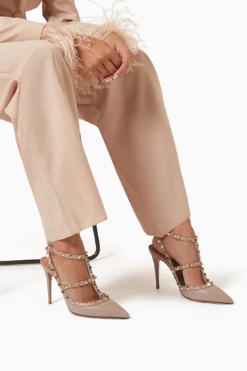 Valentino Garavani Rockstud 100 Pumps in Nappa