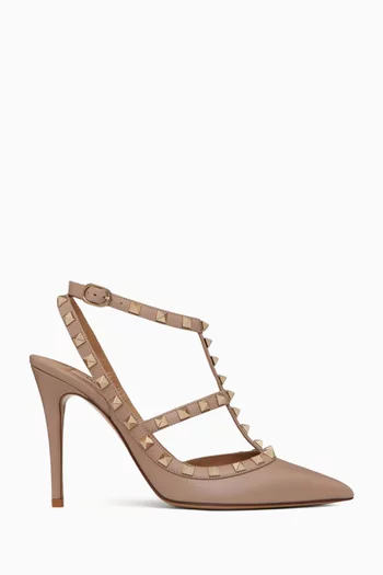 Valentino Garavani Rockstud 100 Pumps in Nappa