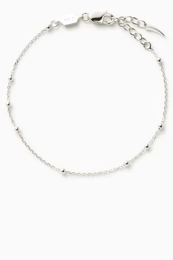 Orb Chain Bracelet in Sterling Silver