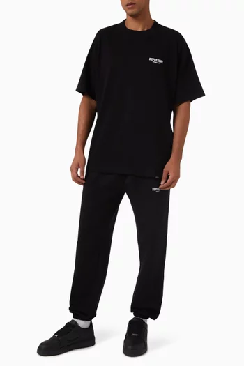 بنطال رياضي بشعار Owners Club قطن