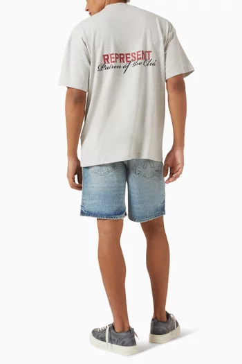 Patron of the Club Oversized T-shirt in Cotton