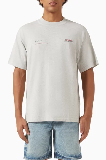 Patron of the Club Oversized T-shirt in Cotton