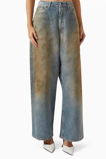 Super Baggy-fit Jeans in Denim