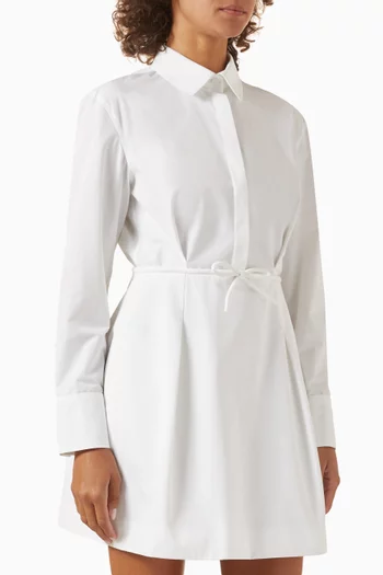 Valentino Garavani Bow Mini Dress in Cotton