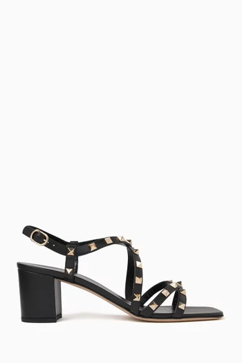 Valentino Garavani Rockstud Sandals in Calfskin