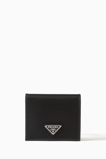 Bi-fold Wallet in Re-Nylon