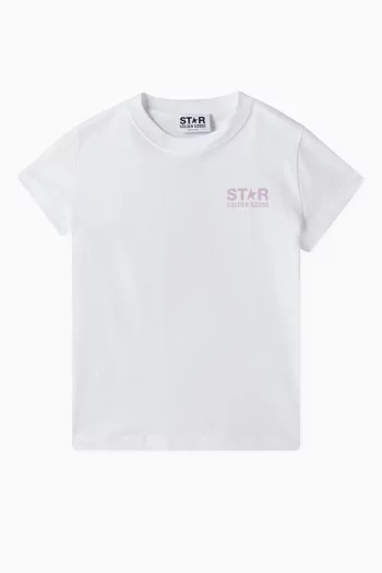 Logo-print T-shirt in Cotton-jersey