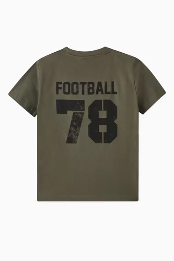 Logo-print T-shirt in Cotton-jersey