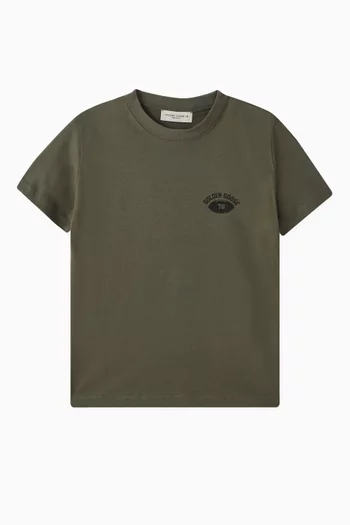 Logo-print T-shirt in Cotton-jersey