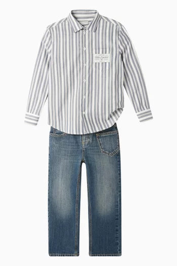Regular Fit Jeans in Cotton Denim