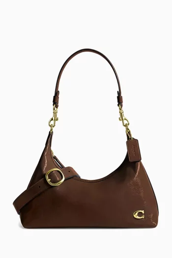 Juliet Shoulder Bag in Glazed Leather