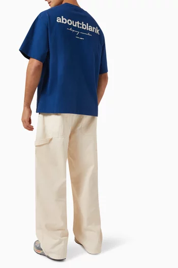 Box Logo T-shirt in Cotton-jersey