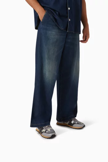 سنيكرز فالنتينو غارافاني روك رانر بنقشة مموهة