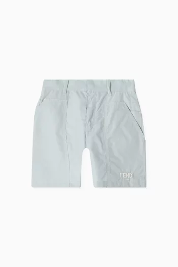 Logo Bermuda Shorts in Cotton