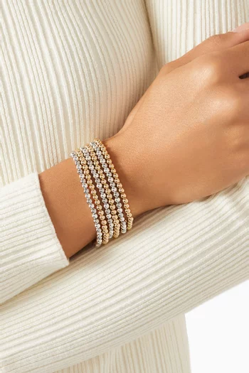 Baby Bubble Bunch Bracelet in Gold &. Silver-tone Metal