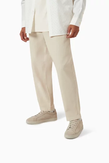 Minimal Sneakers in Suede