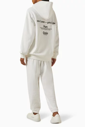 365 Midweight Graphic Hoodie in Cotton