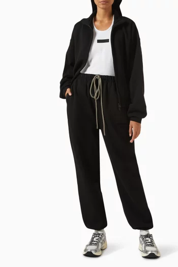 Drawstring Sweatpants in Cotton-fleece