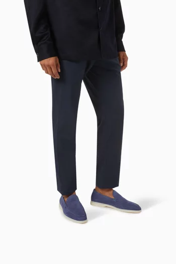 حذاء سهل الارتداء لودوفيكو جلد شمواه ناعم