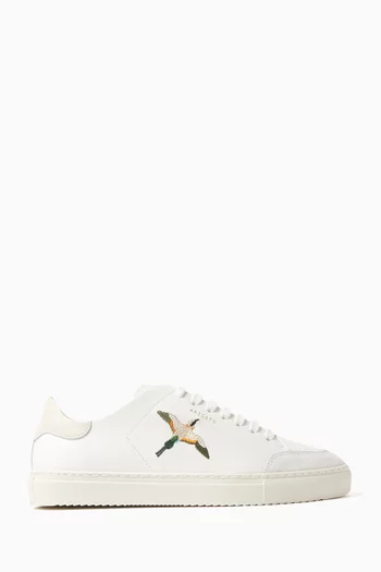 Clean 90 Bee Bird Sneaker in Leather & Suede