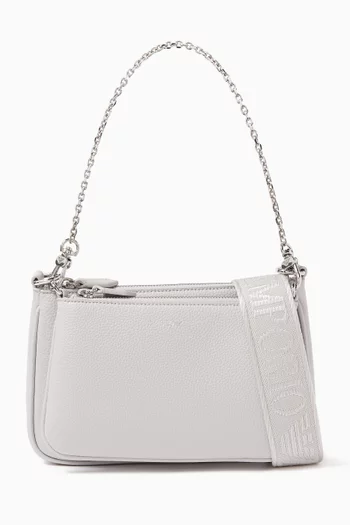 Mini Pouchette Bag in Deer-print Faux Leather