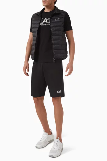 Quilted Puffer Vest in Nylon