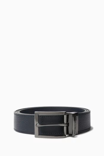 Reversible Belt in Leather