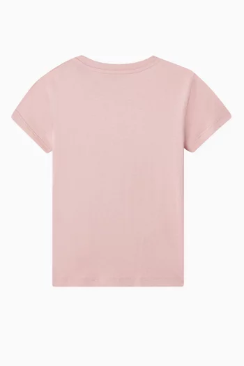 Graphic Logo T-shirt in Cotton