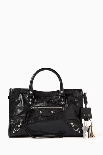 Le City Eiffel Charm in Arena Lambskin