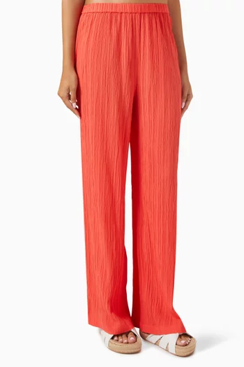 The Milly Elasticated Pants in Viscose Blend