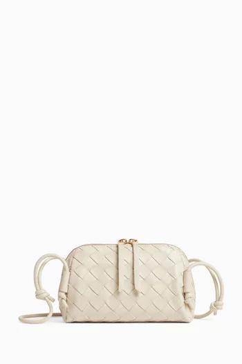 Concert Pouch in Intrecciato Leather