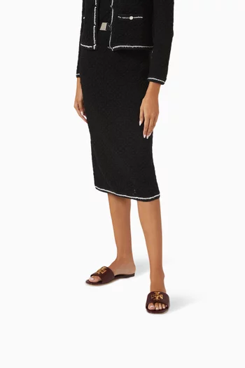 حذاء مفتوح الينور جلد