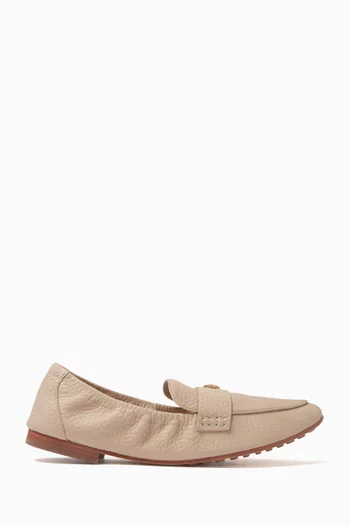 Ballet Loafers in Leather