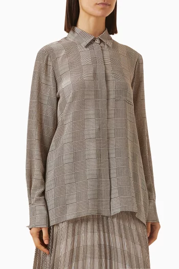 Printed Shirt in Silk