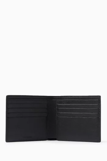 Stencil Bi-fold Watter in Calf Leather